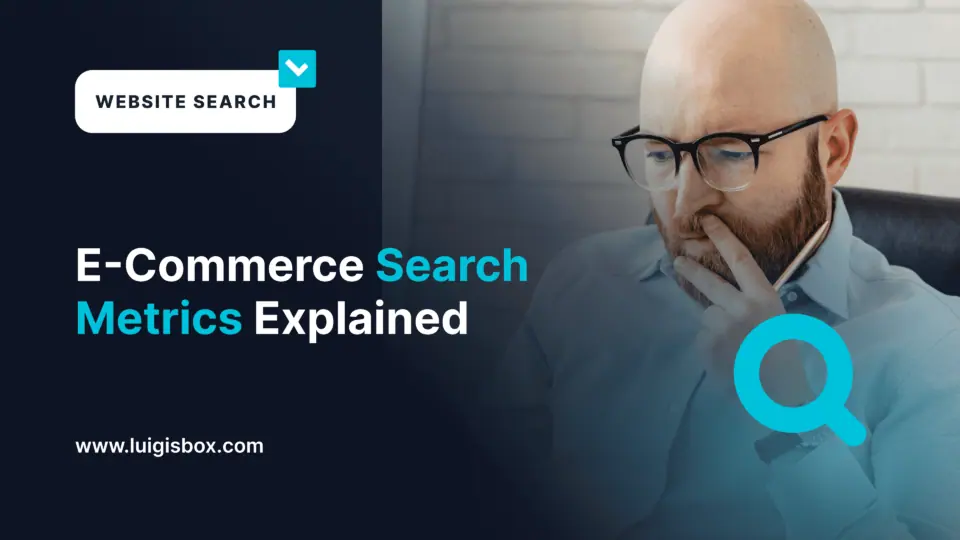 Vysvetlenie metrík vyhľadávania v e-commerce